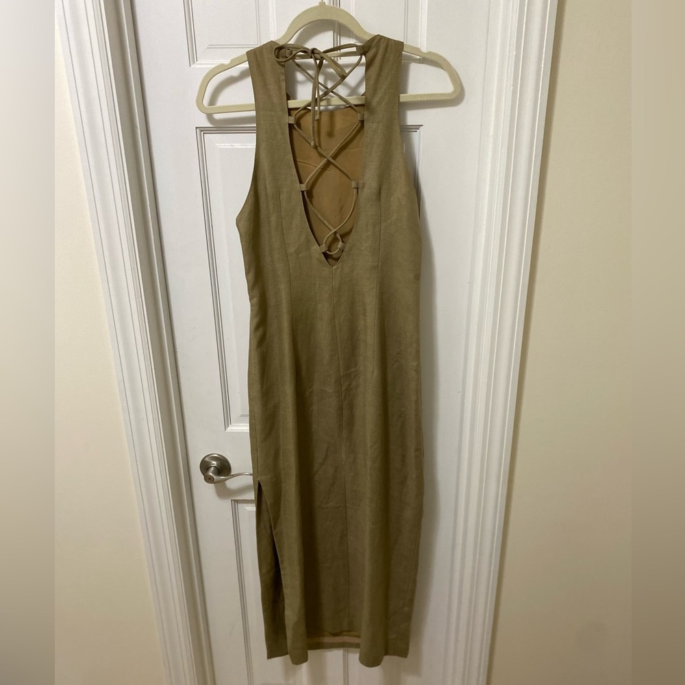 Cache Linen Dress - Picture 8 of 12